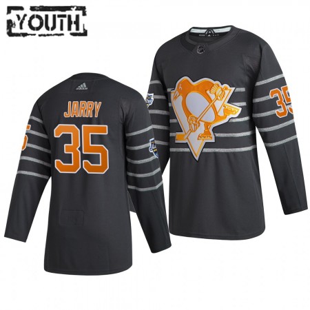 Pittsburgh Penguins Tristan Jarry 35 Grijs Adidas 2020 NHL All-Star Authentic Shirt - Kinderen